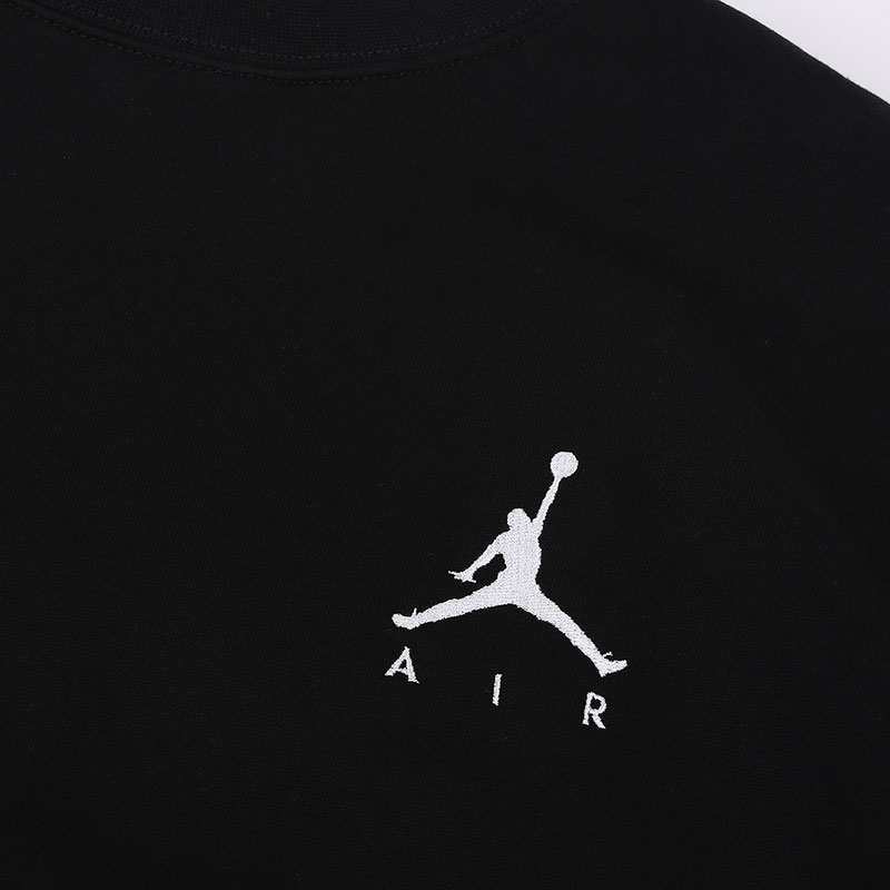 мужская черная толстовка Jordan Jumpman Air Fleece CT3455-011 - цена, описание, фото 2